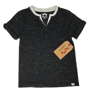 Appaman NWT Layered Short Sleeve Hilltop Henley. Size 4. $36 MSRP